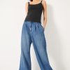 Clearance Lya Pleated Wide-Leg Jeans Mid Authentic