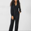 Wholesale Ottilie Wrap Jumpsuit Black