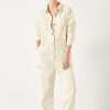 Clearance Colette Boilersuit Ecru