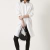 Online Sahra Midi Shirt Dress White