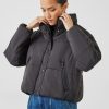 Hot Hollis Short Puffer Black