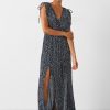 New Assinie Maxi Dress Multi Star - Navy/White