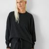 Wholesale Mae Cashmere Ribbed Jumper Charcoal Marl