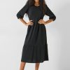 Online Athena Sparkle Jersey Dress Black