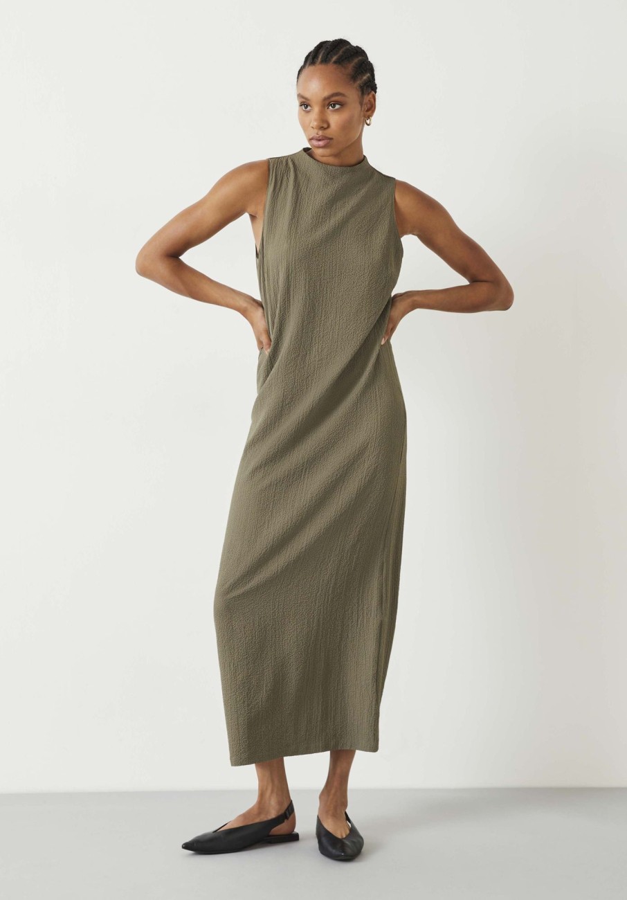 Online Sabine Midi Dress Olive