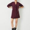 Online Emory Mini Cord Dress Dark Berry