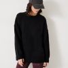 Best Maren Crew Neck Wool Blend Jumper Black