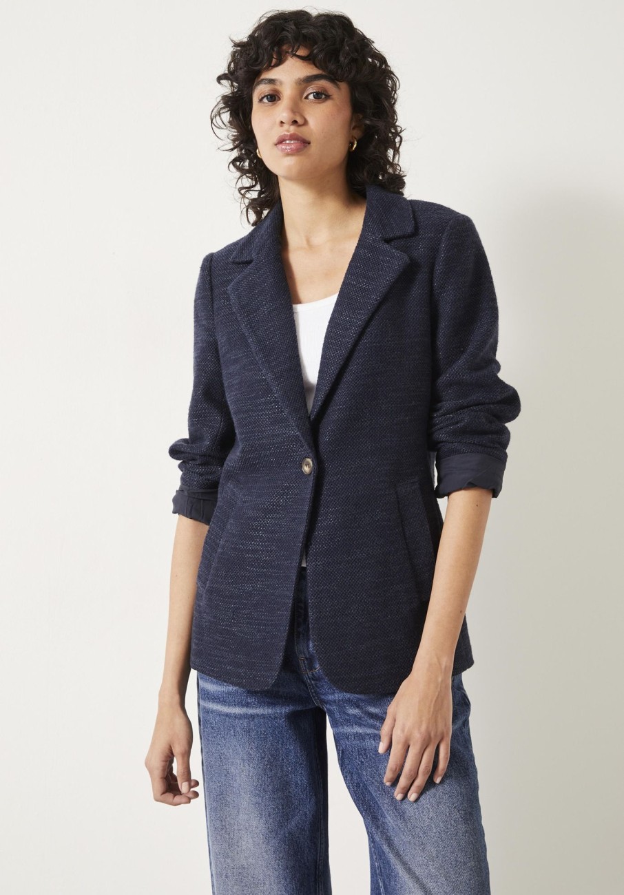 Wholesale Phoebe Jersey Blazer Midnight Navy