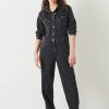 Clearance Celia Denim Boilersuit Washed Black