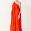 Clearance Bellarose Midi Dress Tangerine