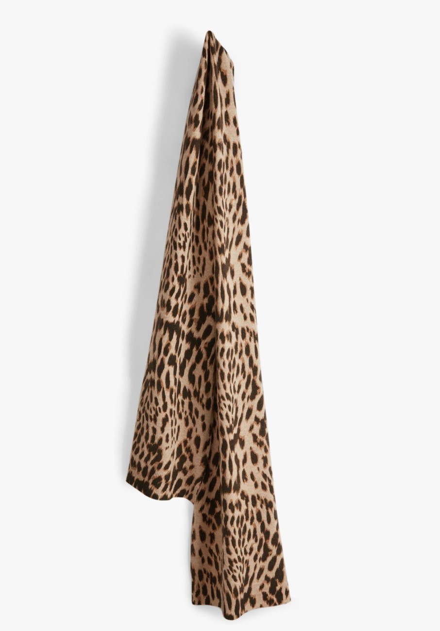 Hot Cashmere Scarf Leopard