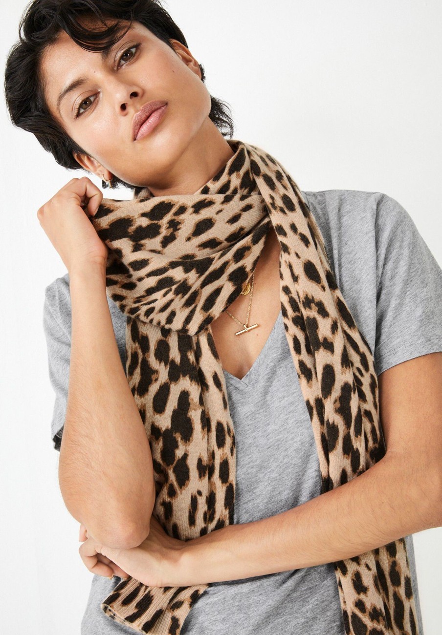 Hot Cashmere Scarf Leopard