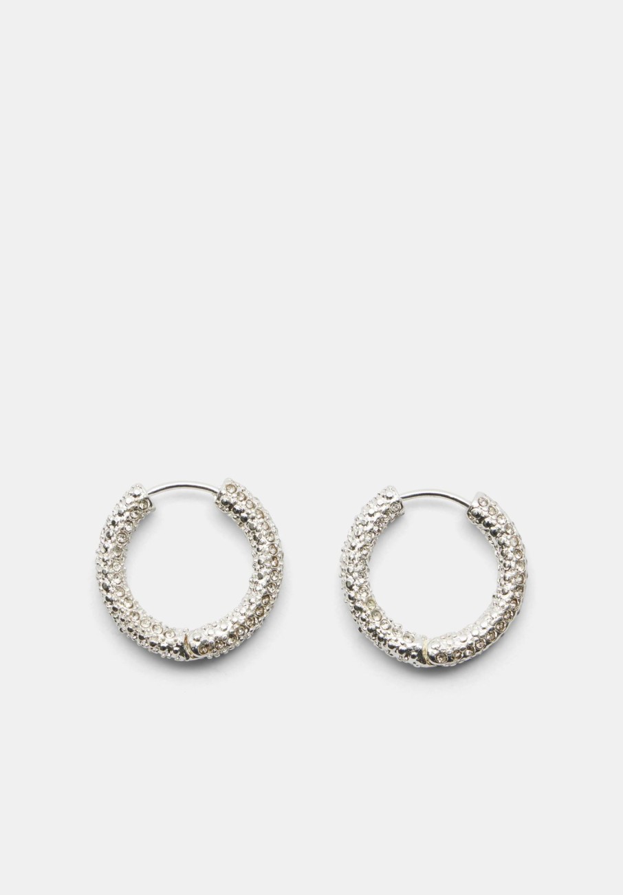 Clearance Camille Hoop Earrings Silver