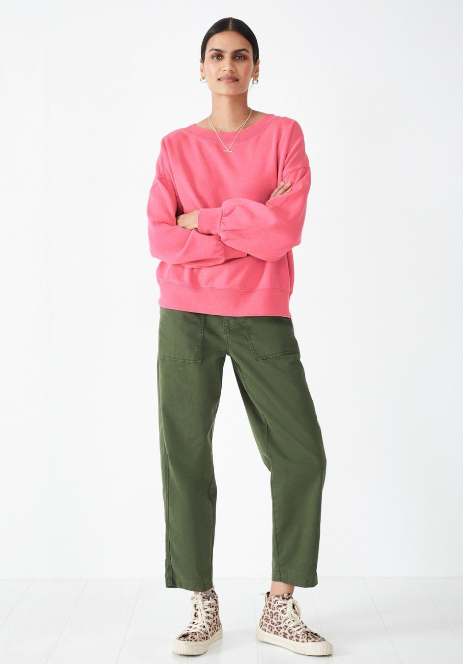 Wholesale Kiara Relaxed Sweatshirt Raspberry Sorbet