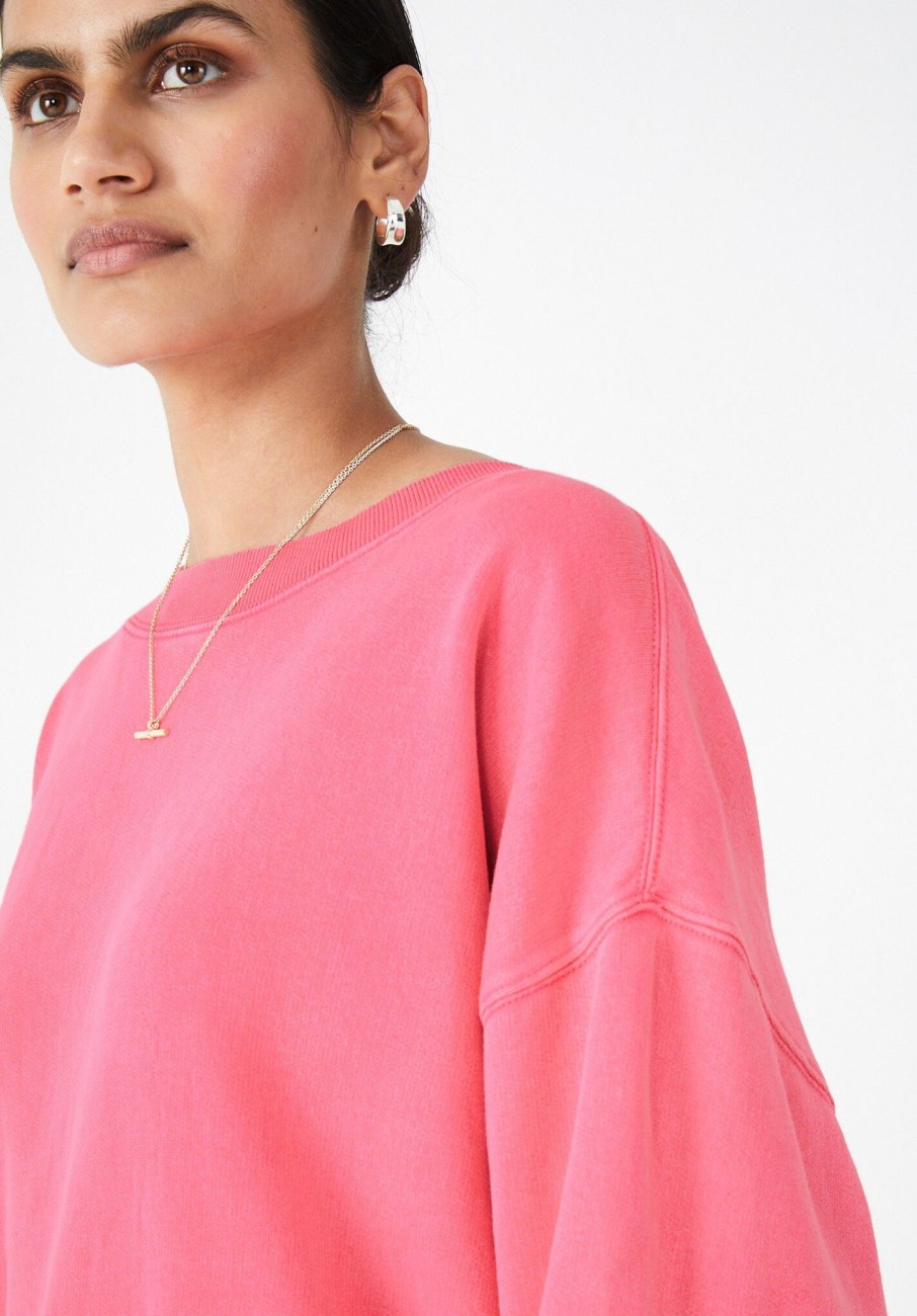 Wholesale Kiara Relaxed Sweatshirt Raspberry Sorbet