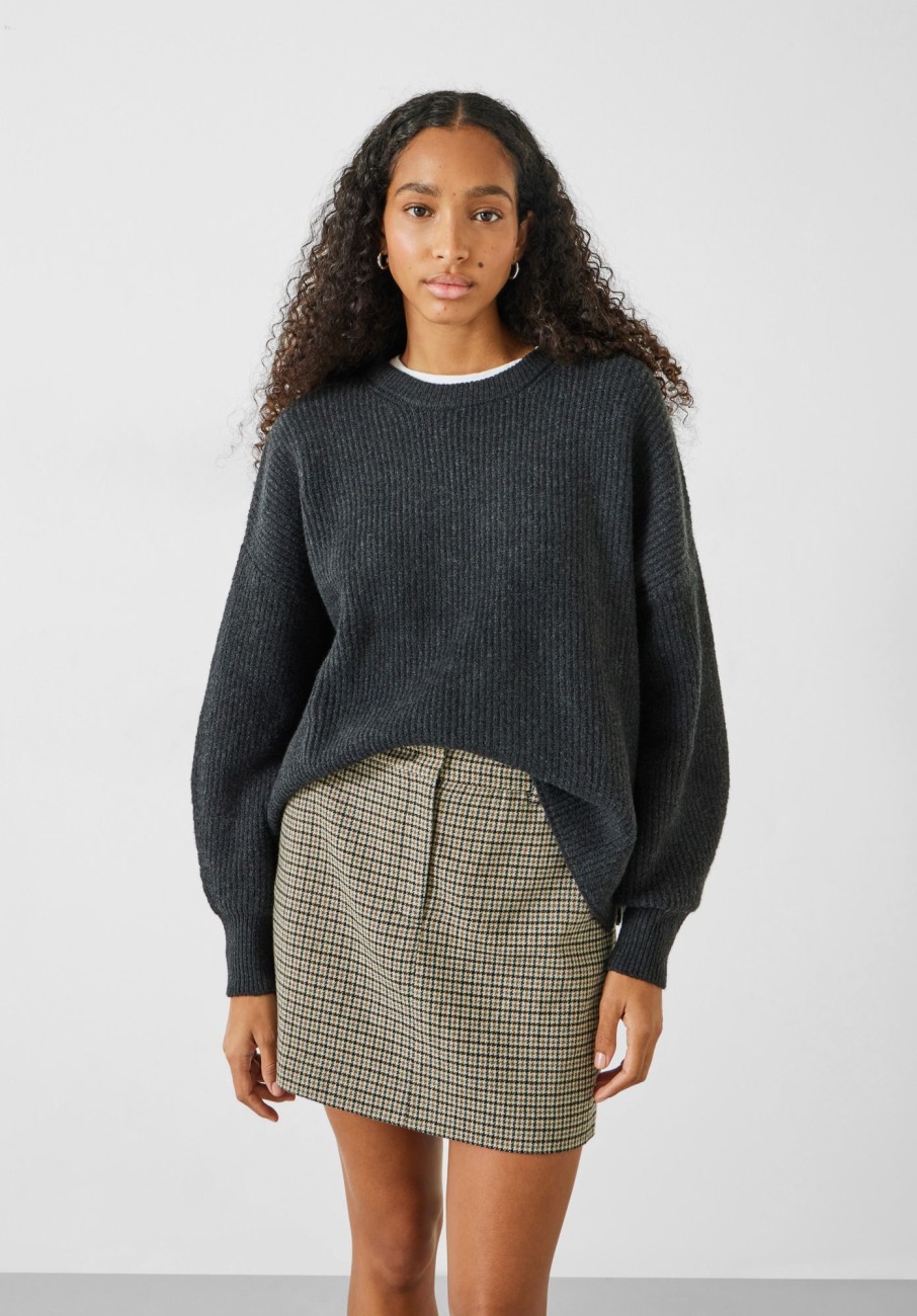 Online Penny Jumper Charcoal Marl