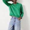 Online Anabelle Fluffy Knitted Jumper Apple Green