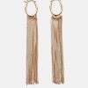 Wholesale Lilou Fringe Earrings Gold