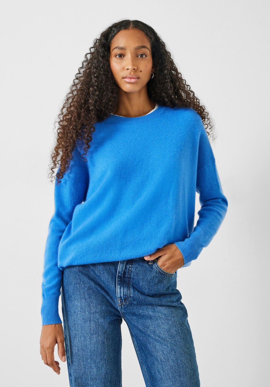 Clearance Tilly Cashmere Jumper Blue