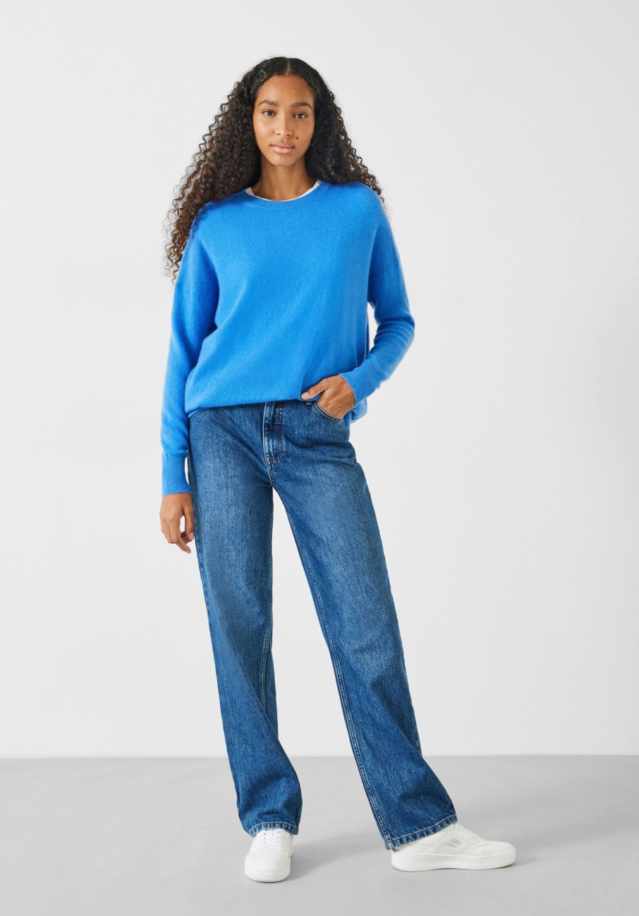 Clearance Tilly Cashmere Jumper Blue