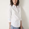 Wholesale Tylah Slim Cotton Shirt White