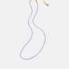 Clearance Elva Colour Chain Necklace Lilac