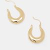 Best Marley Teardrop Hoops Gold