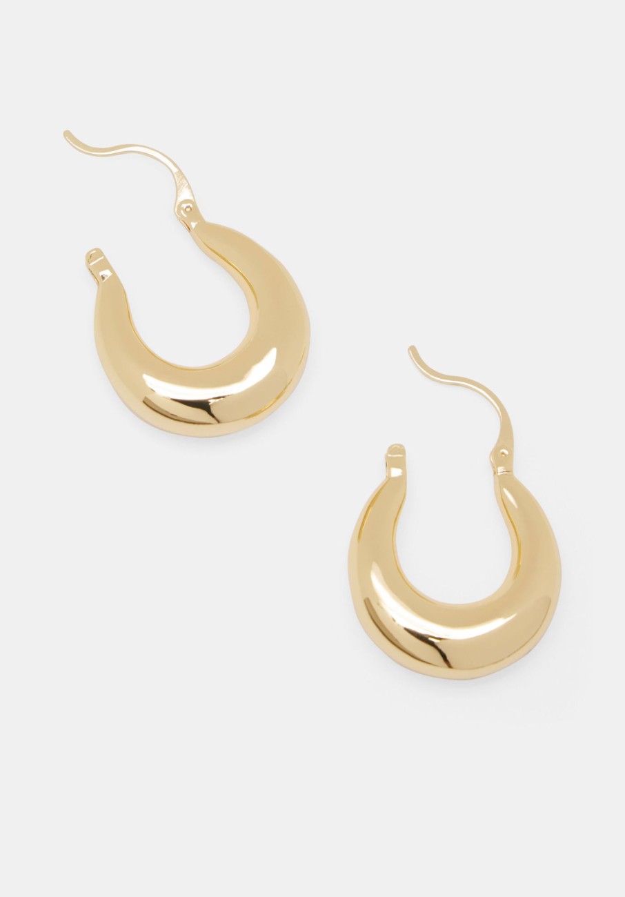 Best Marley Teardrop Hoops Gold