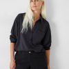 New Nicole Relaxed Pocket Shirt Navy