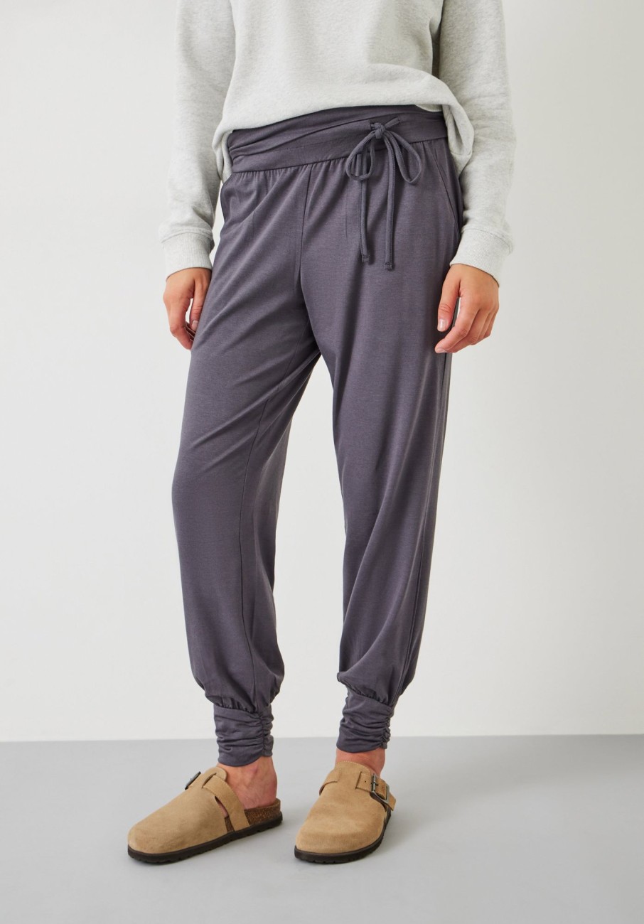 Hot Alexa Harem Trousers Charcoal