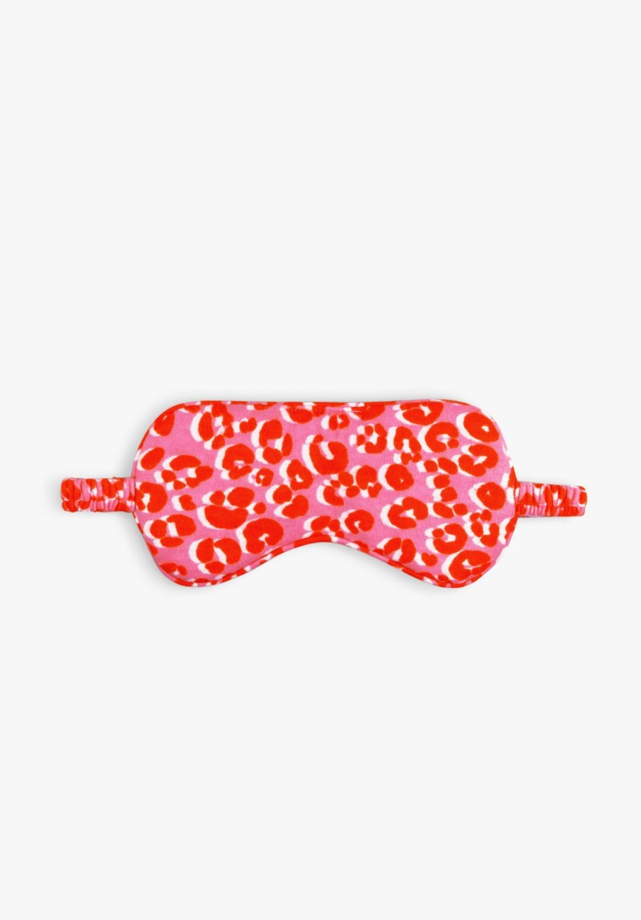 Best Osuna Sleep Mask Leopard Pink/Red