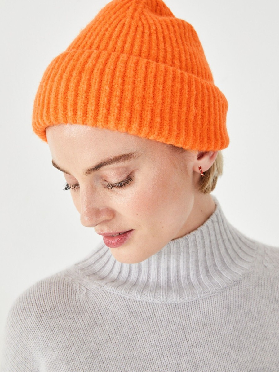 Wholesale Deni Beanie Orange