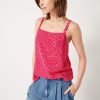 New Amalia Double Strap Cami Mini Mark Red