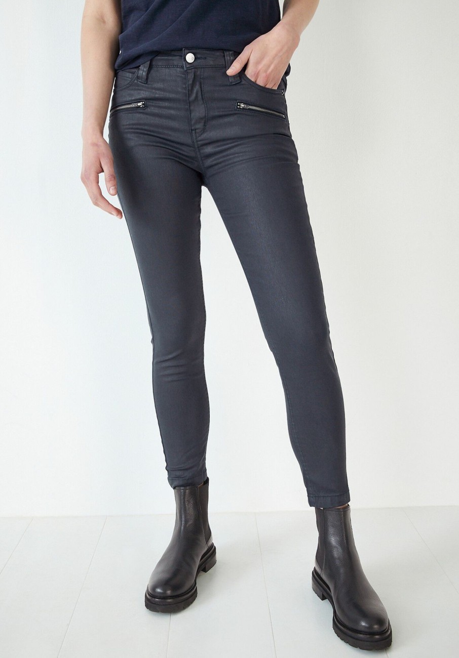 New Coated Jeans Midnight Navy