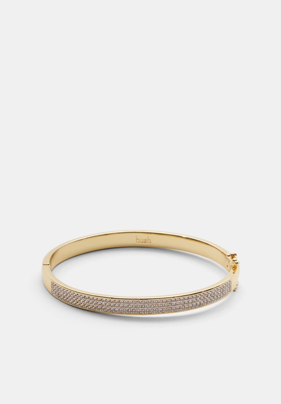 Best Pave Bangle Gold