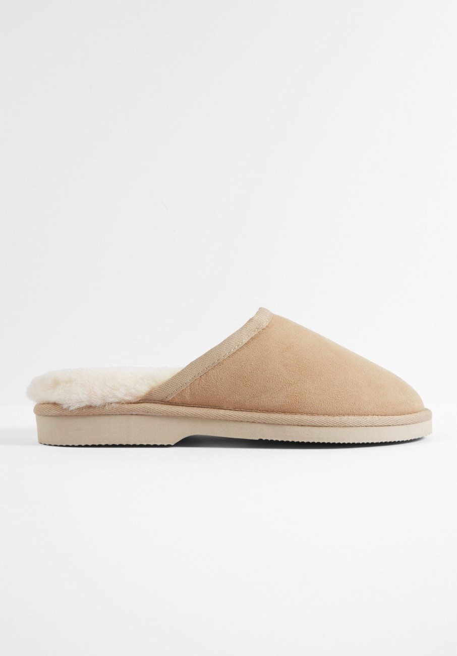 Best Sheepskin Scuffs Beige