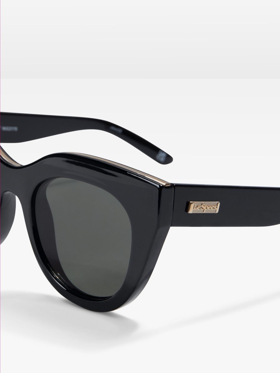 Online Le Specs Air Heart Sunglasses Black