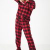 Best Charlie Checked Pyjama Set Red/Black Check