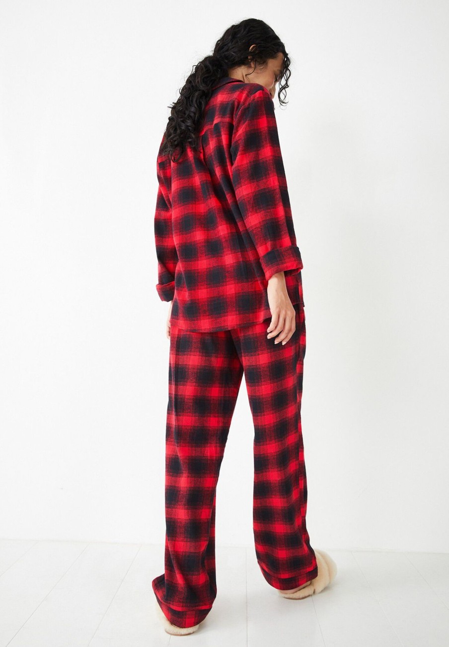 Best Charlie Checked Pyjama Set Red/Black Check