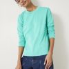 Clearance Cosima Heavyweight Cotton T-Shirt Mint Green