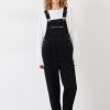 Online Vega Cord Dungarees Washed Black